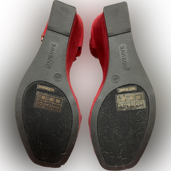 Bamboo Brand Wedges, Size 7.5 - Picture 6 of 6